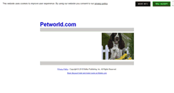 Desktop Screenshot of petworld.com
