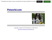 Tablet Screenshot of petworld.com